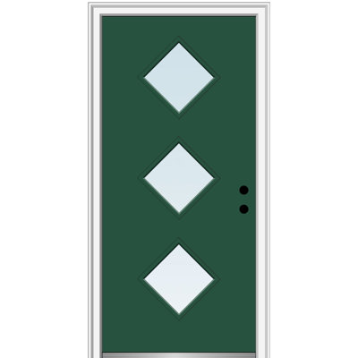 Spotlight Fiberglass Front Entry Doors