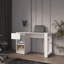 Bureau d'ordinateur avec tiroir et rangement ouvert-1945428078