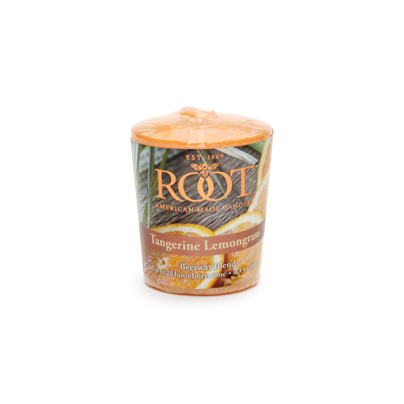 Root Tangerine Lemongrass Scented Votive Candle