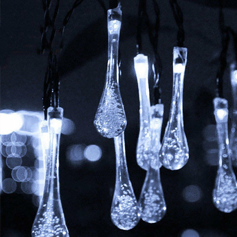Rosiclare 30 - Bulb 21.4'' Solar Powered LED Novelty String Light, White
