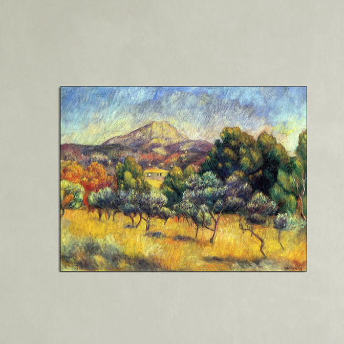1 Piece Wrapped Canvas Painting, 60cm H x 80cm W x 1.8cm D