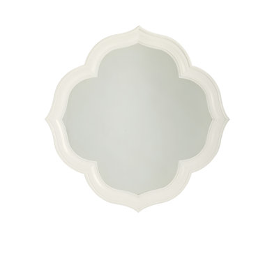 Ivory Key Paget Accent Mirror