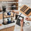 Mug Holder Stand Countertop Coffee Cup Rack Storage Organiser 16 Hooks