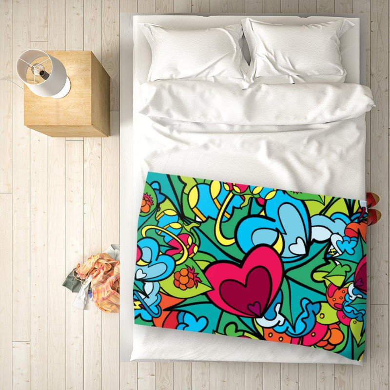 Dania Plain Weave / Muslin Throw Blanket