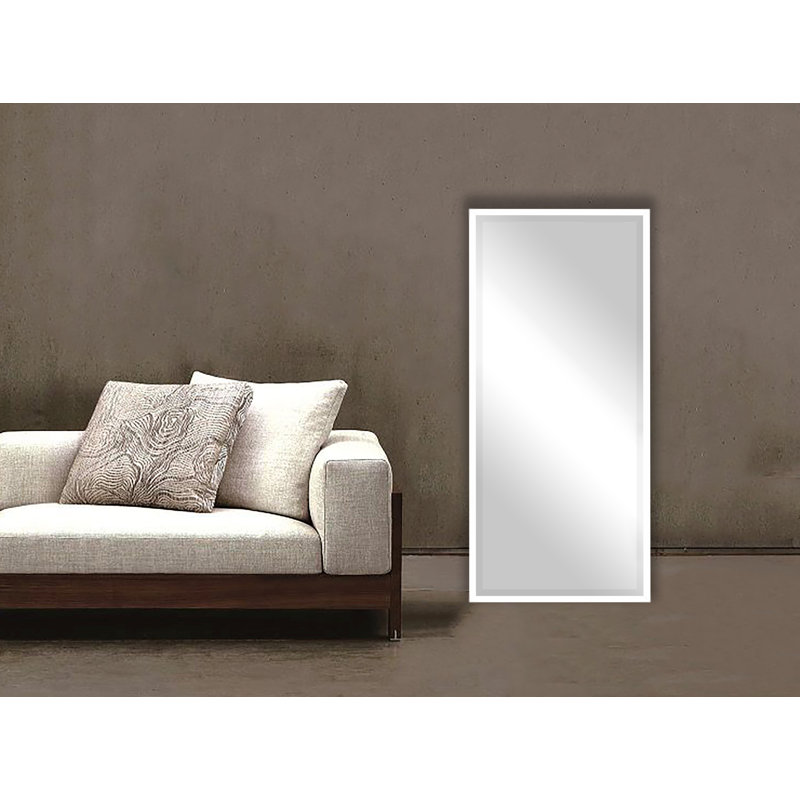 Whitworth Metal Flat Mirror, 61.25" H x 27.75" W