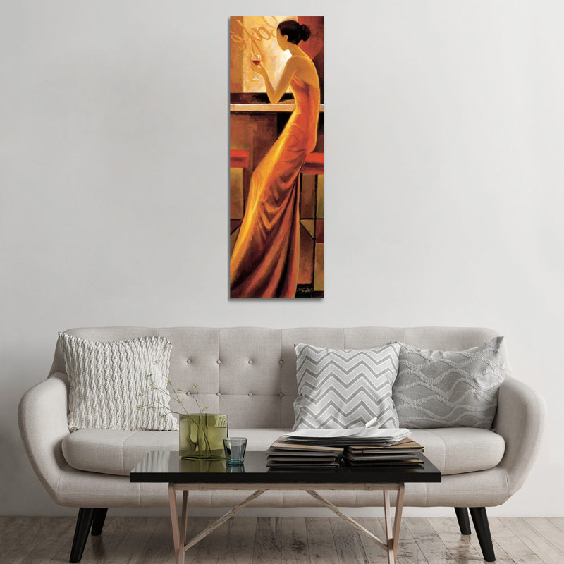 Enigmatique by Keith Mallett - Wrapped Canvas Panoramic Gallery-Wrapped Canvas Giclée, 152.4 cm H x 50.8 cm W x 1.91 cm D