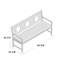 Solid Wood Acacia Outdoor Bench-747743733