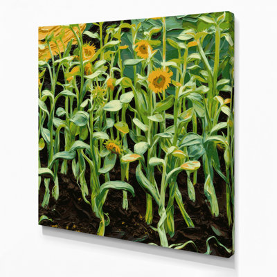Art mural sur toile brun