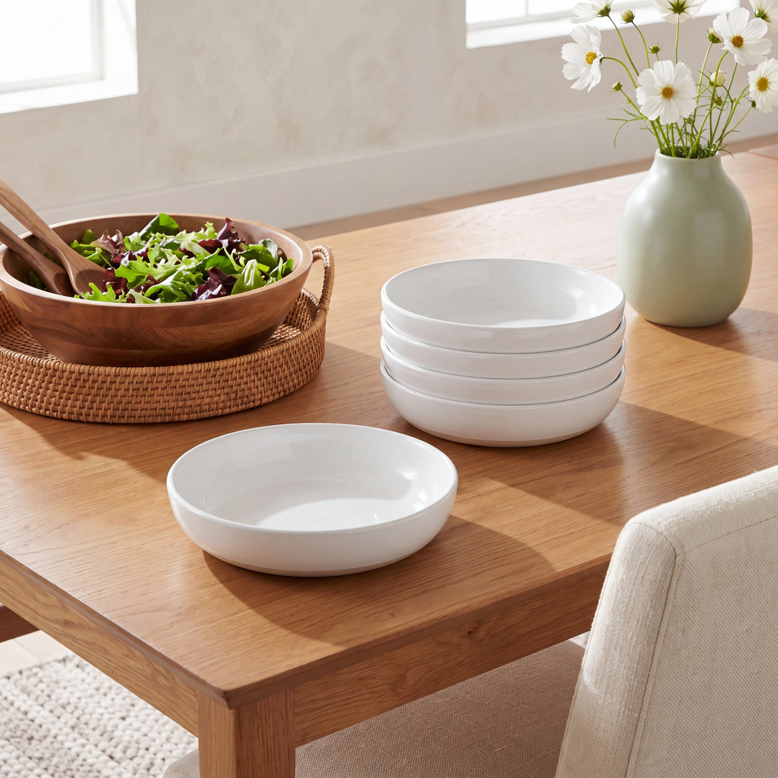 Miera Porcelain Pasta Bowl