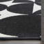 Tapis noir / blanc Bairo-86811377