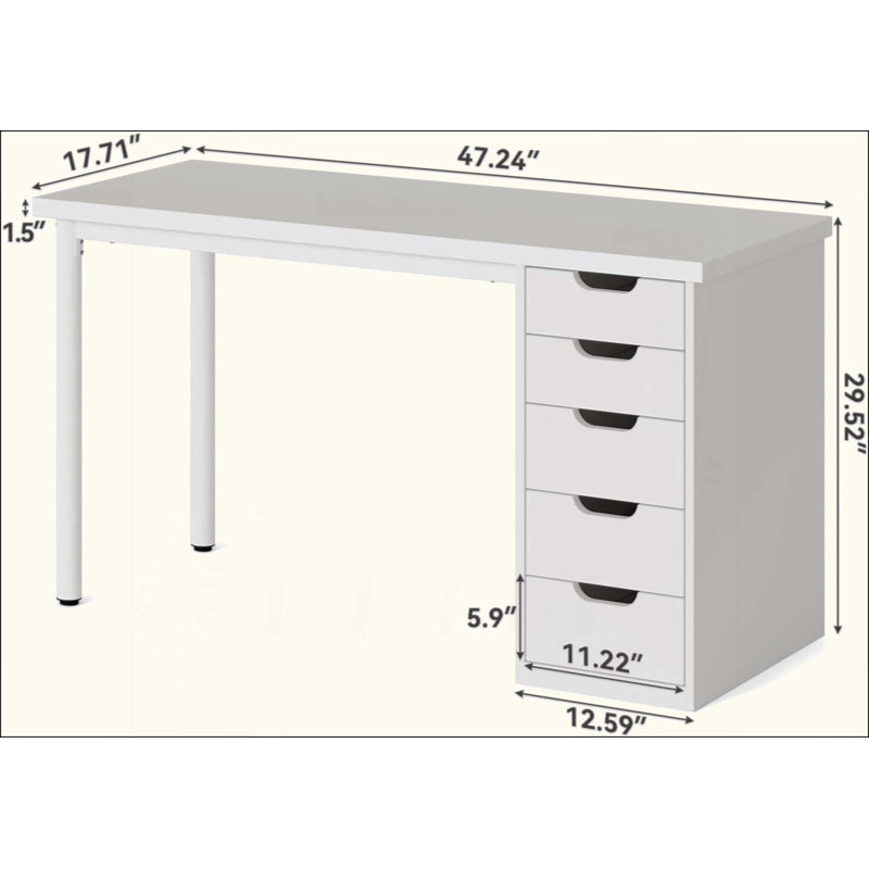 Classic Computer Desk,Writing Desk,Study Table