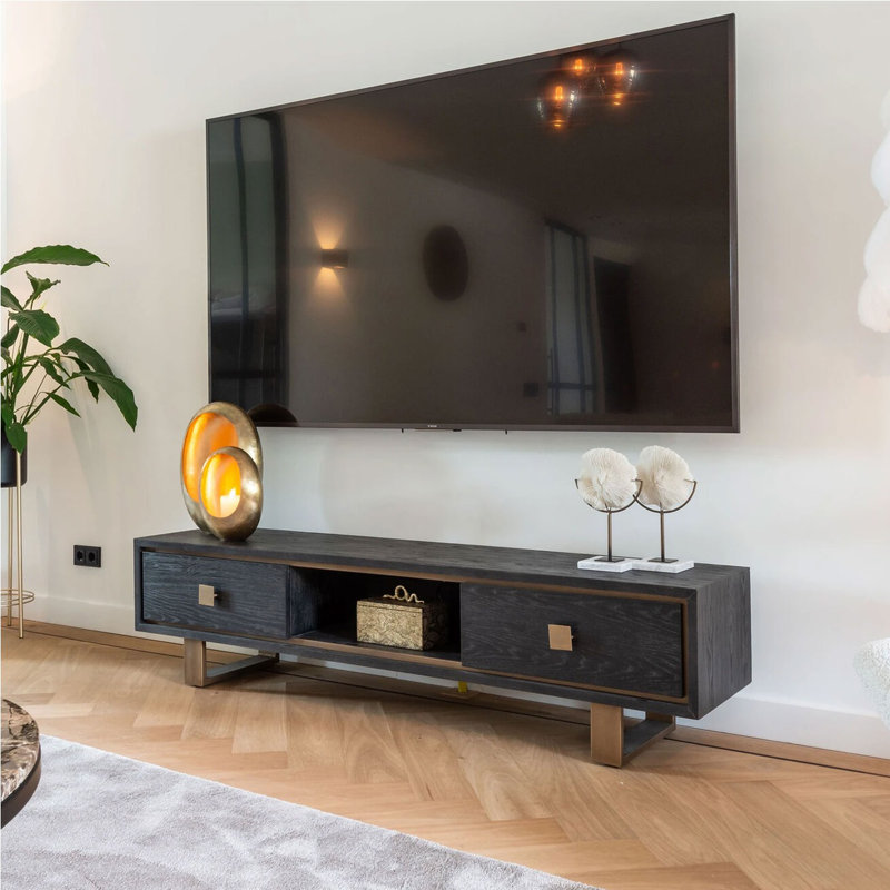 Hunter Unfinished TV Stand for TVs up to 70"