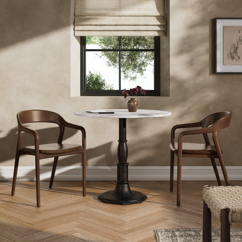Lucy Round Marble Dining Table