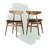 Galligan 18.5'' H Faux Leather Upholstered Side Chair-258895641