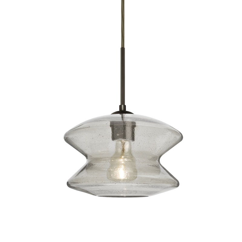 Yara 1 - Light Single Pendant, Bronze, Clear
