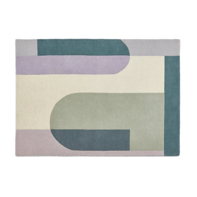 Bletchley Geometric Hand Woven Area Rug