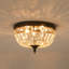 Plafonnier encastré en cristal 3 lumières Boatner-1331152358