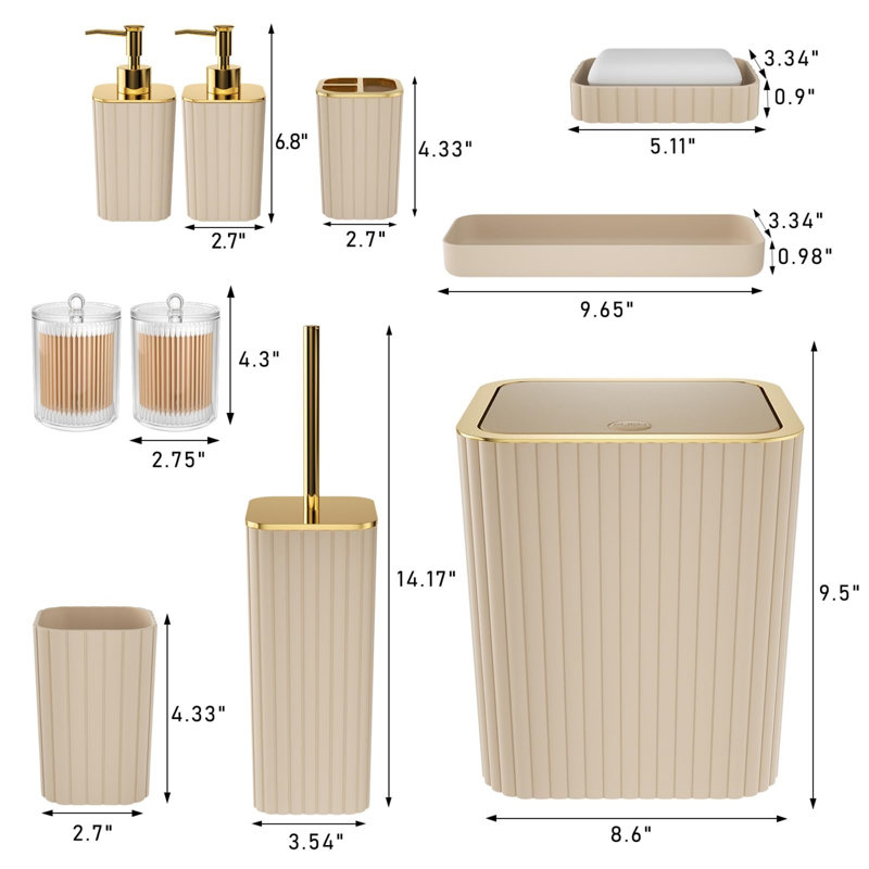 Bathroom Accessory Set