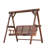 Poolside Swing,Backyard Swing,Porch Swing,Outdoor Swing with Small Table
