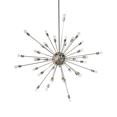 Luminaire suspendu en grappe à 36 lumières Relek