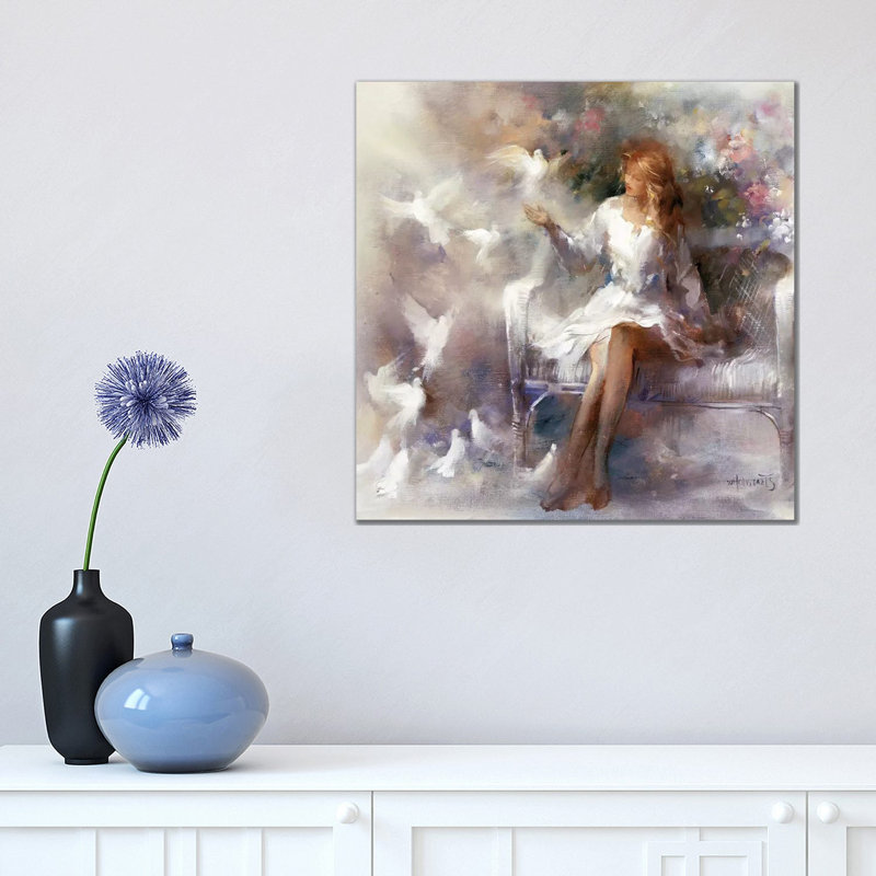 White Dreams by Willem Haenraets - Wrapped Canvas Print, 45.72 cm H x 45.72 cm W x 1.91 cm D