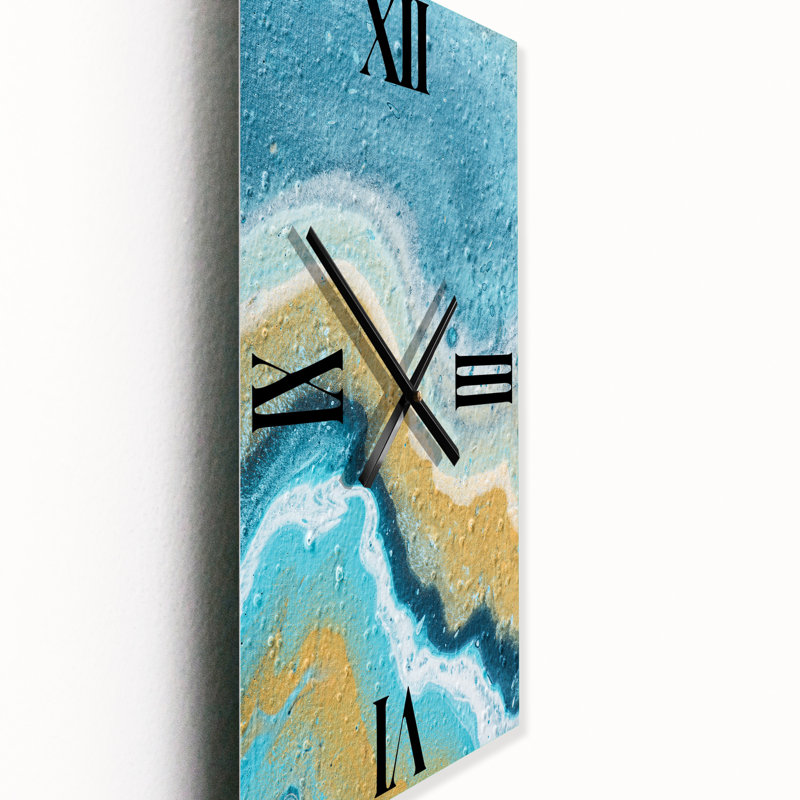 Horloge murale abstraite Composition in et VI, Grand