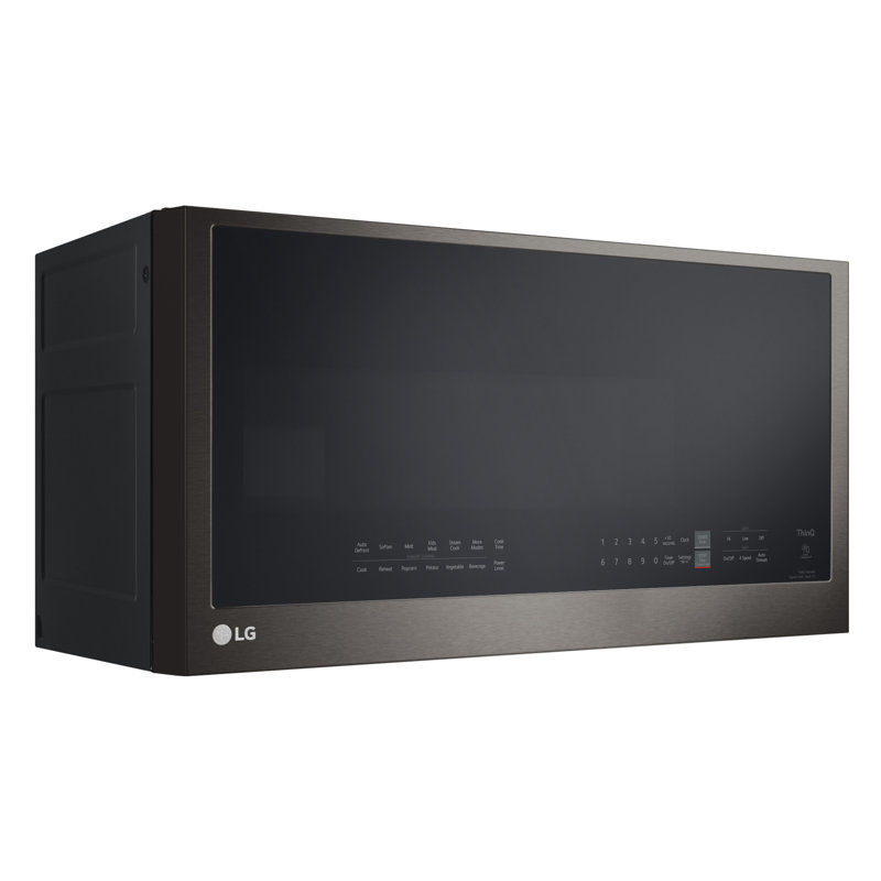 LG Smart Over-the-Range Microwave, 2.0 cu. ft., Black Stainless Steel