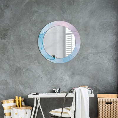 Huldar Glass Flat Wall Mirror
