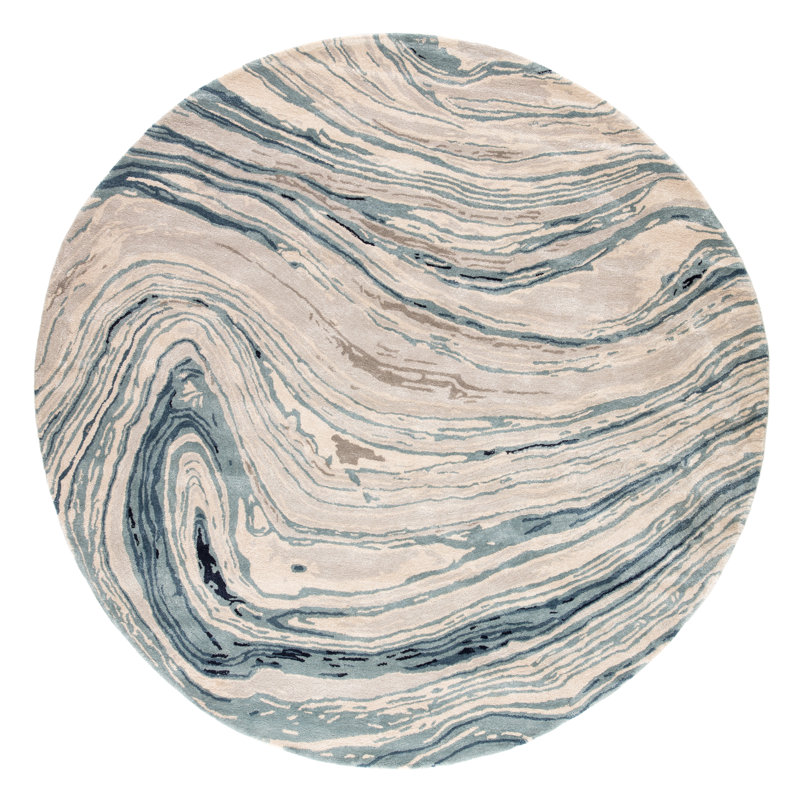 Koziol Abstract Indoor Rug, Round 8'