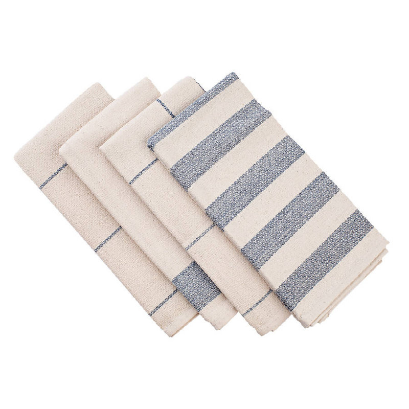Ensemble de 4 serviettes de cuisine Minimal