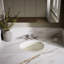 Verticyl Ceramic Oval Undermount Bathroom Sink with Overflow-3834441