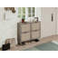 Range-chaussures 4 portes, armoire de rangement pour chaussures moderne autoportante, pour vestibule
