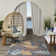 Lakesha Blue Rose Modern Rug