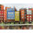 Boston Colorful Buildings Polyester Placemat - Home Decor