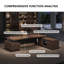 Bureau de direction en L 70,87 po-2124375558