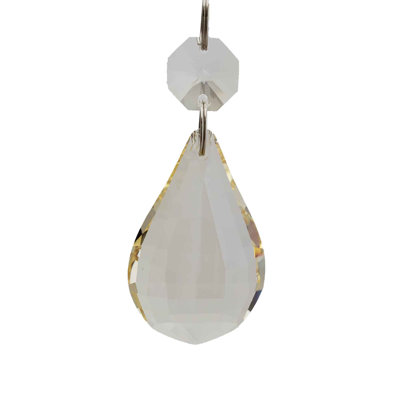 3'' Handmade Crystal Finial Ornament