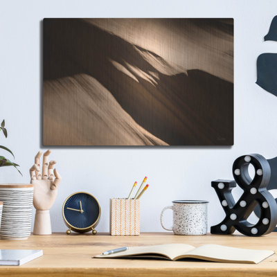 «Canyon Abstract 5» par Lori Deiter, art mural en métal