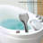 Japanese 47.24'' x 31.5'' Freestanding Air Plastic / Acrylic Bathtub with Faucet