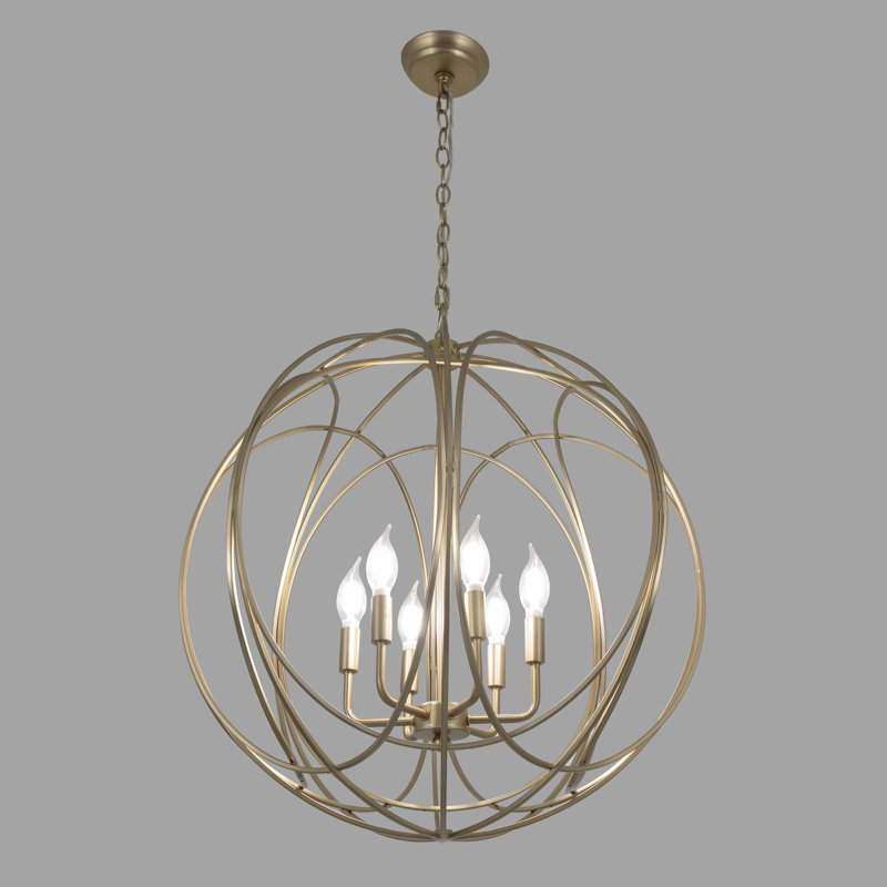 Claude 6 - Light Globe Chandelier
