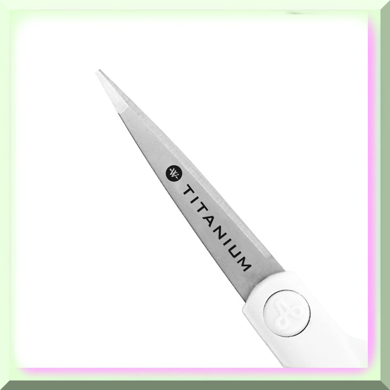 Titanium Micro-Tip Scissors White