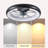 Ceiling Fan With Lights Dimmable Led