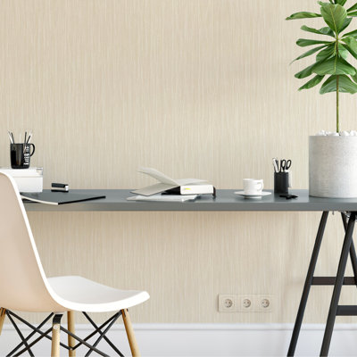 Rouleau de papier peint L 33 pi x l 41,7 po Carilynn