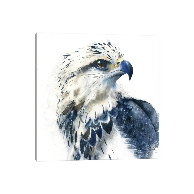 Hawk 1 Piece Wrapped Canvas Wall Art, 93.98cm H x 93.98cm W