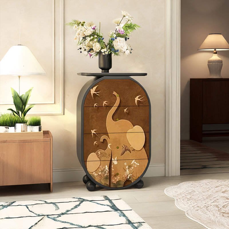 Armoire de rangement 4 tiroirs French