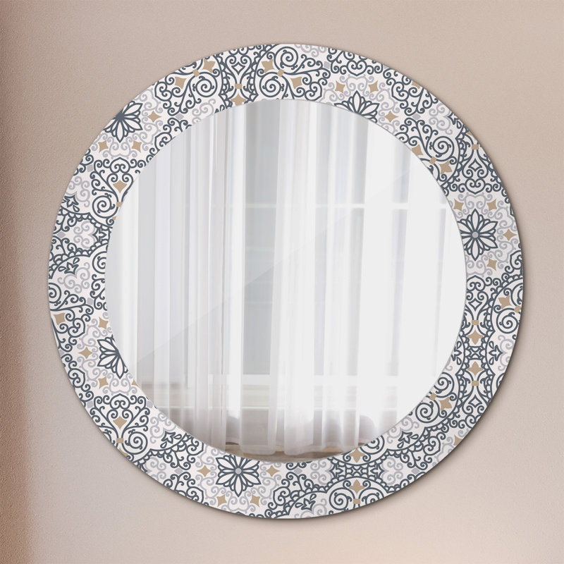 Huldar Glass Flat Wall Mirror