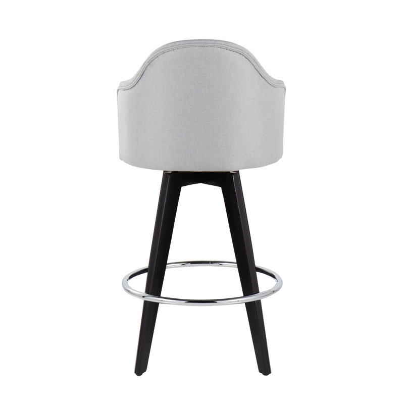 Tenessa Swivel Upholstered Counter Stool
