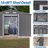 10X8 FT Outdoor Storage Shed, Lockable Doors, Tool Shed-121341646