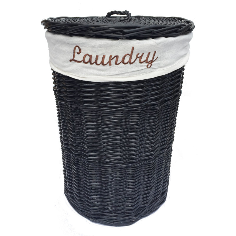 Laundry Hamper, Large (59cm x 44cm x 44cm), Pine