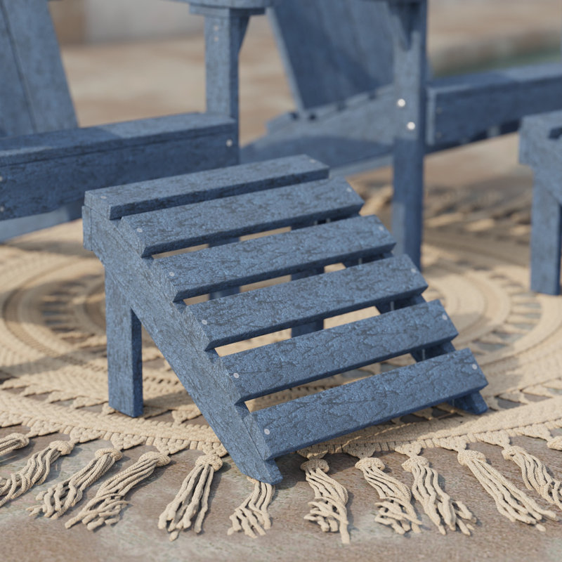 Repose-pieds classique, Bleu patriote