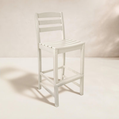 POLYWOOD® La Casa Café Armless Patio Bar Stool